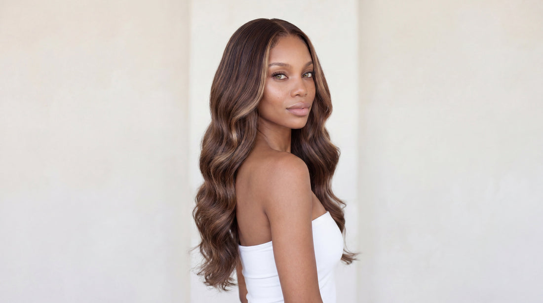 HD lace wig hairline melt by Designer Tresses — undetectable lace on all skin tones
